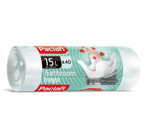 Worki na śmieci 15L  A'40 białe