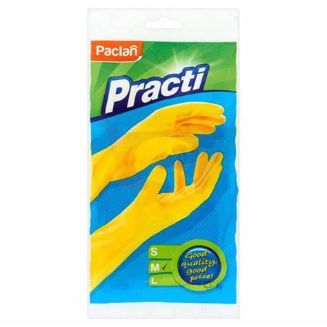 Rękawice gospodarcze  M   żółte