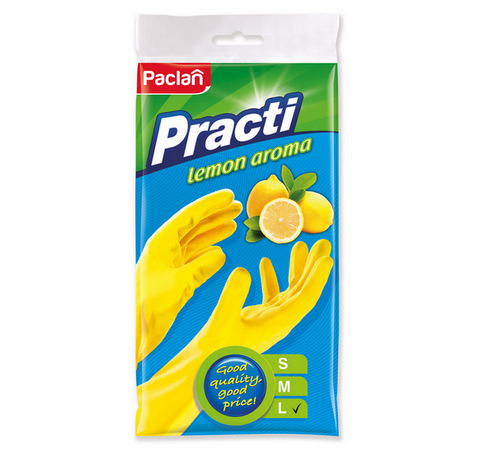 Rękawice gospodarcze   L żółte