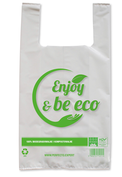 Reklamówka BIO 30x55 Enjoy A'50 18my