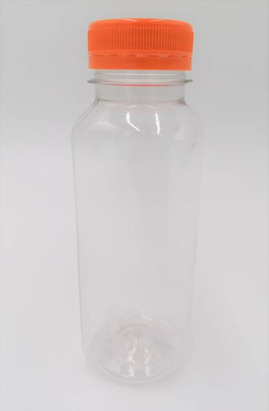 Butelka kwadrat z nakrętką 300ml a'20 SUP-P