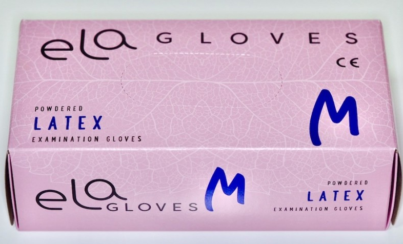 Rękawice latex  M    A'100