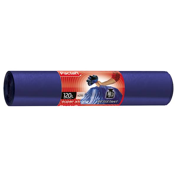 Worki na śmieci 120L SUPER STRONG A'25