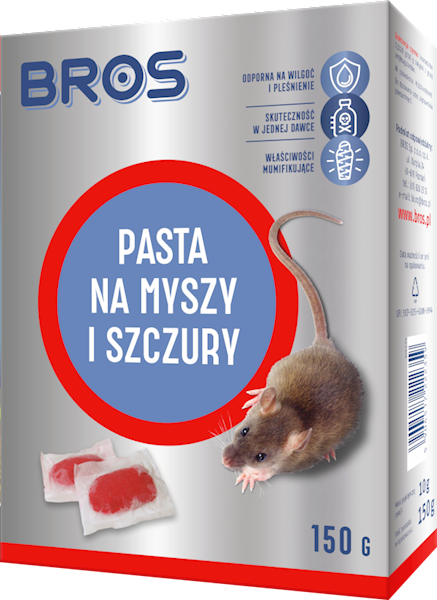 Bros - pasta na myszy i szczury 150g