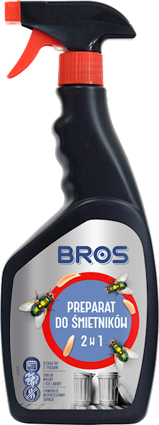 BROS preparat do śmietników 2w1 500ml