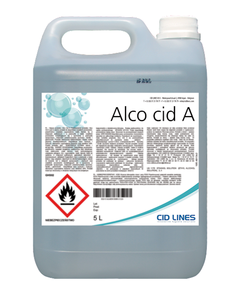 ALCO CID A  5L  (4,25kg) płyn do dezynfekcji powie