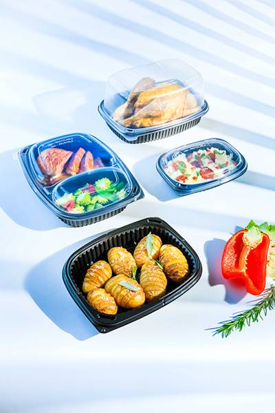 COOK600N Pojemnik 600ml czarny A'40 SUP-P