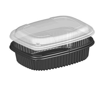 COOK600N Pojemnik 600ml czarny A'40 SUP-P