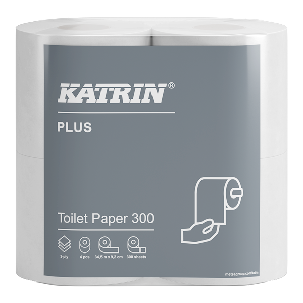 Papier toaletowy Toilet 300  A'4  93939
