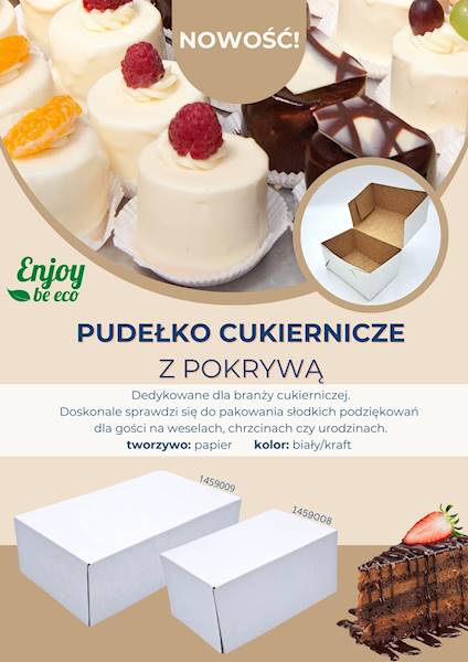Pudełko cukiern. 210x125x70 B/BR a'50   P11503