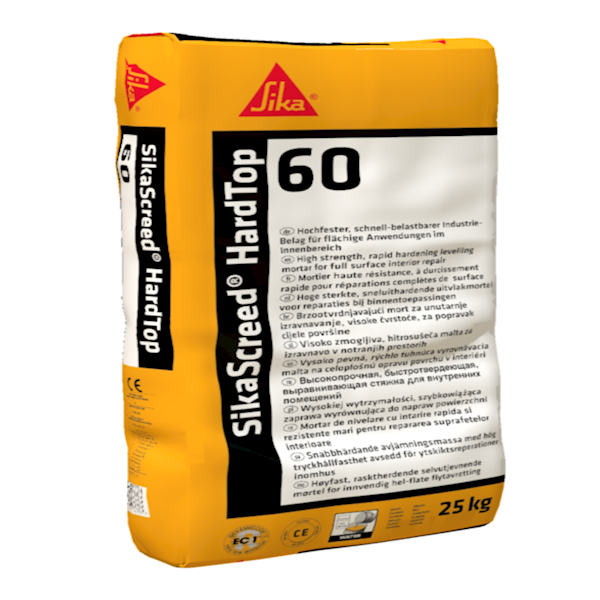 SIKA SCREED HARDTOP 60 25 kg Cementowa zaprawa wyrównawcza o wysokiej wytrzymałości