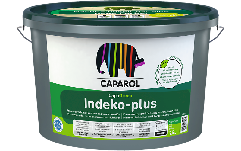 $ Indeko Plus B1 10L     Farba akrylowa głębokomatowa