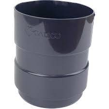 GALECO PVC GRAFITOWY ≈RAL7021 100 Mufa do rury spustowej (5)