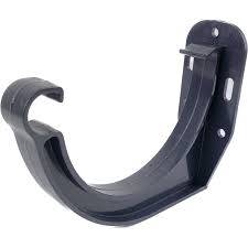 GALECO PVC CZARNY ≈RAL9005 130 Hak rynny doczołowy (10/50)