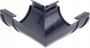 GALECO PVC GRAFITOWY ≈RAL7021 150 Łuk wewnętrzny 90'(1/5)