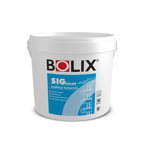 BOLIX SIG KOLOR Grunt pod tynk silikonowy i silikatowo-silikonowy 25kg biały
