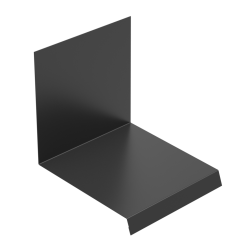 GALECO BEZOKAPOWY CZARNY≈RAL9005 Pas podrynnowy 2mb STAL