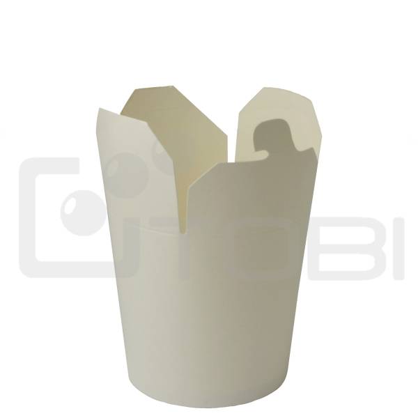 KEBABBOX pojemnik zamykany BIAŁY  500ml /50szt.