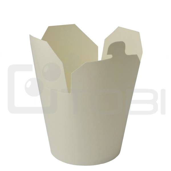 KEBABBOX pojemnik zamykany BIAŁY  750ml /50szt.