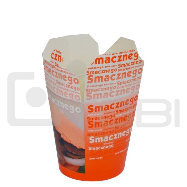 KEBABBOX zamykany SMACZNEGO  500ml /50szt.