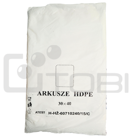 Arkusze foliowe HDPE 30x40cm