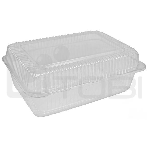 Pojemnik zamykany PET-2080 268x216x88 /50szt.