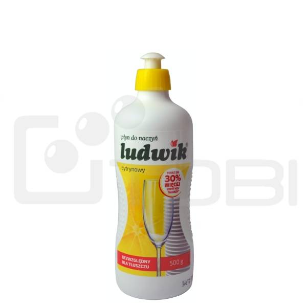 LUDWIK płyn do mycia naczyń  450g CYTRYNOWY