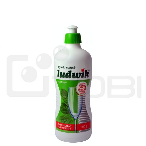 LUDWIK płyn do mycia naczyń  450g MIĘTOWY