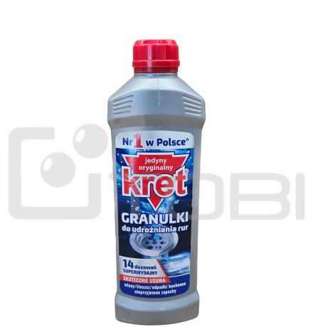 KRET granulki do udrażniania rur 560g
