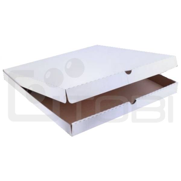 Pudełko PIZZA BIAŁE 60x60x5,0cm PROSTE B /50szt.