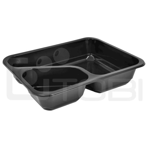 Pojemnik do zgrzewu 227x178x45 czarny COLT /80szt.