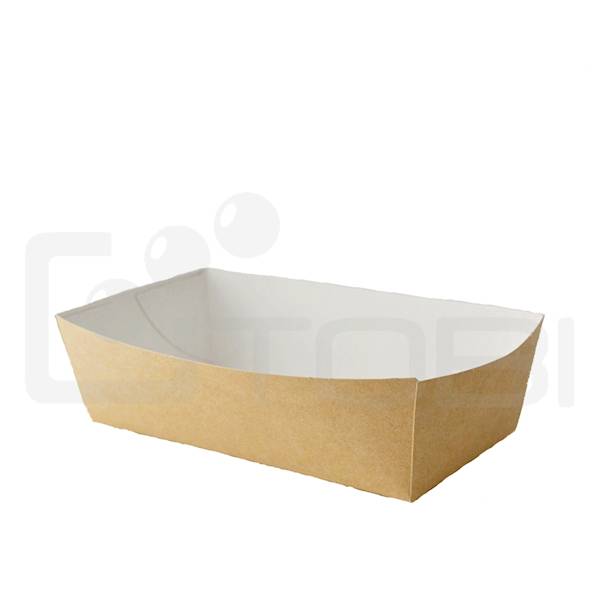 Tacka papierowa na frytki-1 7x13x4cm /90szt.