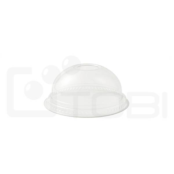 Wieczko do kubka PET SHAKE fi=78mm WYPUKŁE /50szt.