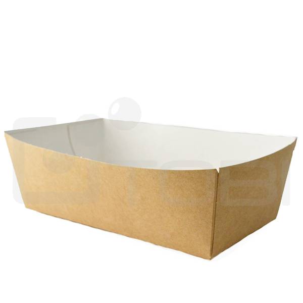 Tacka papierowa na frytki-3 10x16x5cm /90szt.