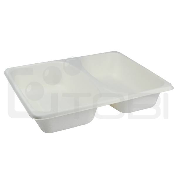Pojemnik ZG PULPA 227x178x45 biały 2-dzielny /a'50