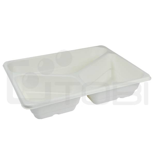 Pojemnik ZG PULPA 227x178x45 biały 3-dzielny /a'50