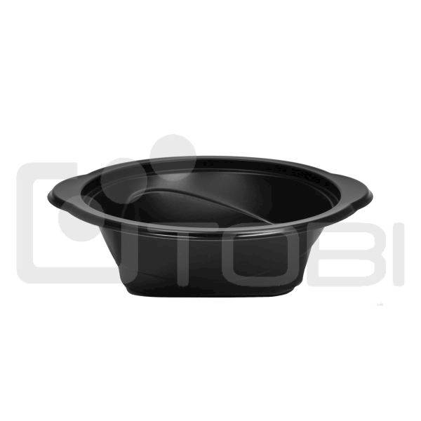 Miska do zgrzewu czarna 350ml /50szt.