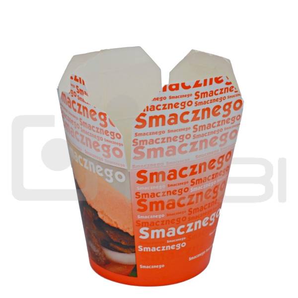 KEBABBOX zamykany SMACZNEGO  750ml /50szt.