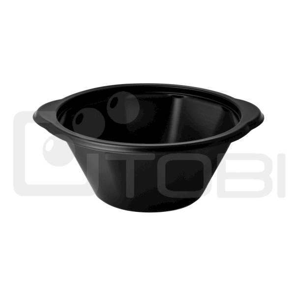 Miska do zgrzewu czarna 500ml /50szt.