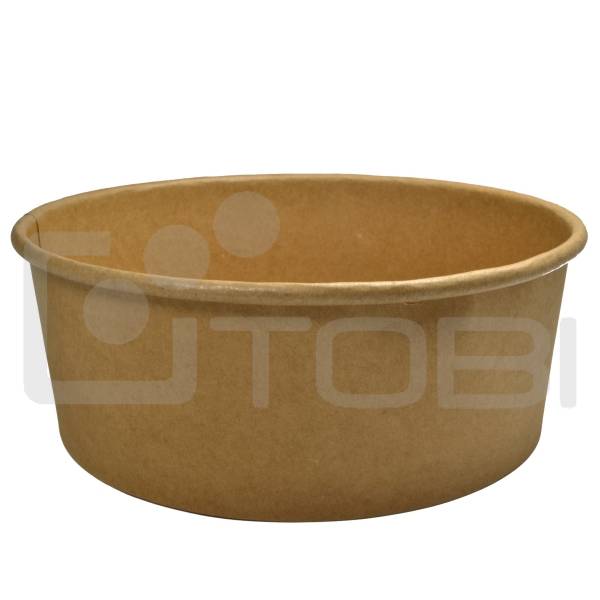Pojemnik okrągły papierowy KRAFT 1300ml /50szt.