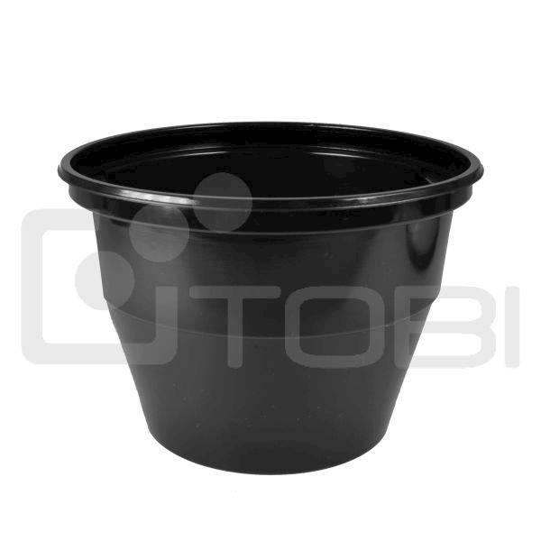 Easy Handle pojemnik okrągły CZARNY 910ml /50szt.