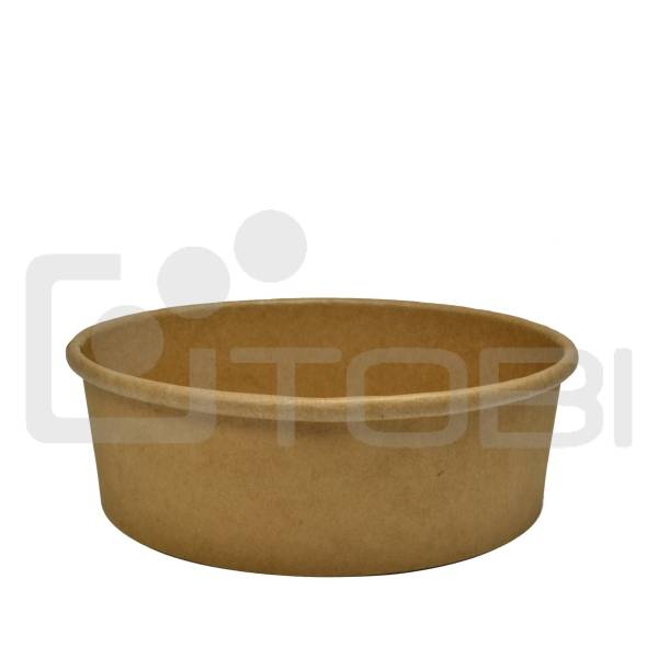 Pojemnik okrągły papierowy KRAFT  500ml /50szt.