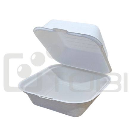 MenuBOX PULPA biała 15x15x8 hamburger /50szt.