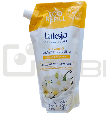 Mydło LUKSJA zapas Jasmine&Vanilla 900ml