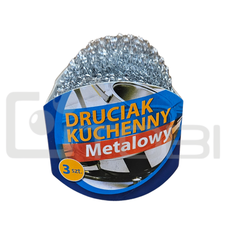 Druciaki metalowe BASIA /3szt.