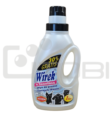 WIREK płyn do prania tkanin CZARNYCH /1 litr