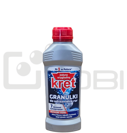 KRET granulki do udrażniania rur 280g