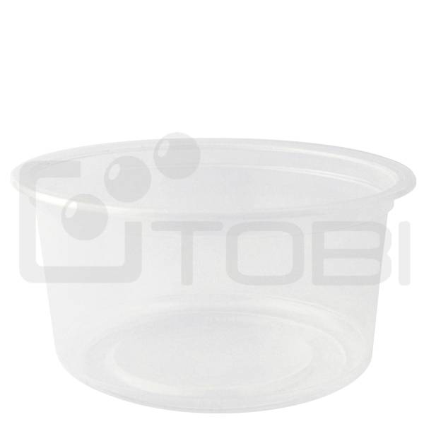 TUSIPACK pojemnik f115mm CZARNY 350ml /50szt.