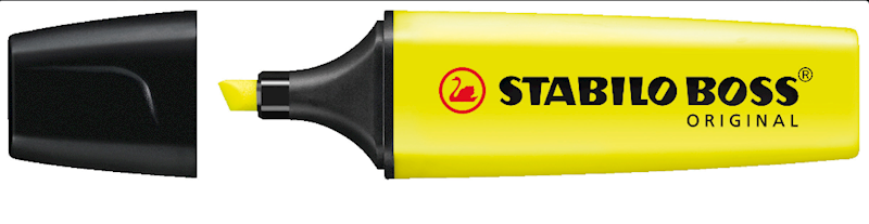 Zakreślacz Stabilo Boss Original żółty 70/24