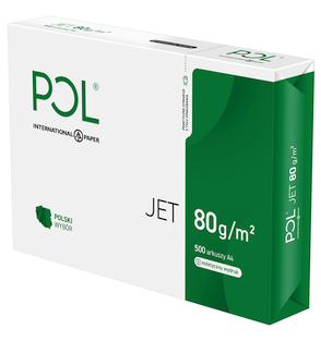 Papier A4/80g ksero Poljet 500ark
